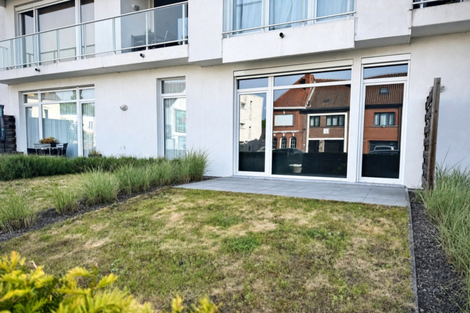 Voorgevel van het appartement